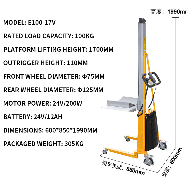 Electric Light-Duty Pallet Jac - Electric Reel recension och pris