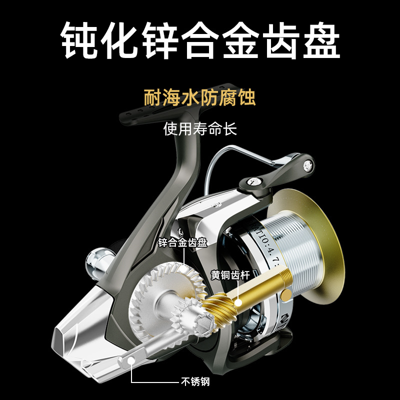 Metal Spinning Fishing Reel Lo - Surf Reel recension och pris