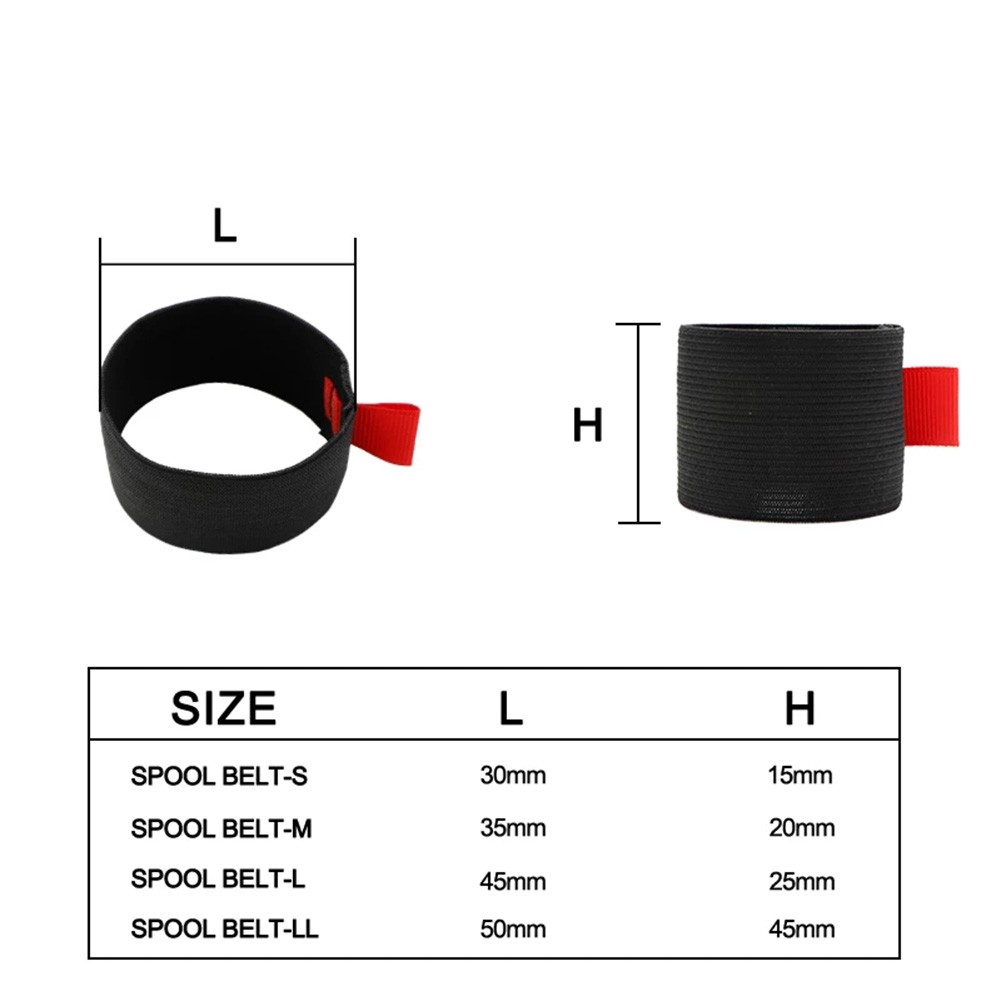 4Pcs/Pack Fishing Spool Belts  - Reel Spare Spool recension och pris