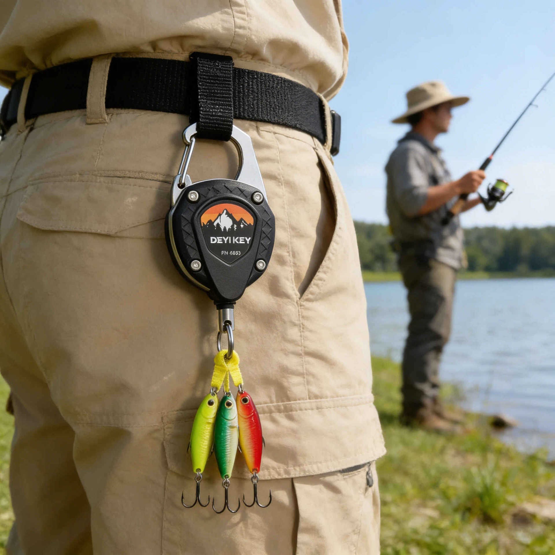 Retractable Keychain Heavy Dut - Conventional Reel recension och pris