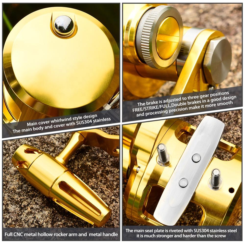 PRO BEROS Trolling Reel 5.7:1  - Trolling Reel recension och pris