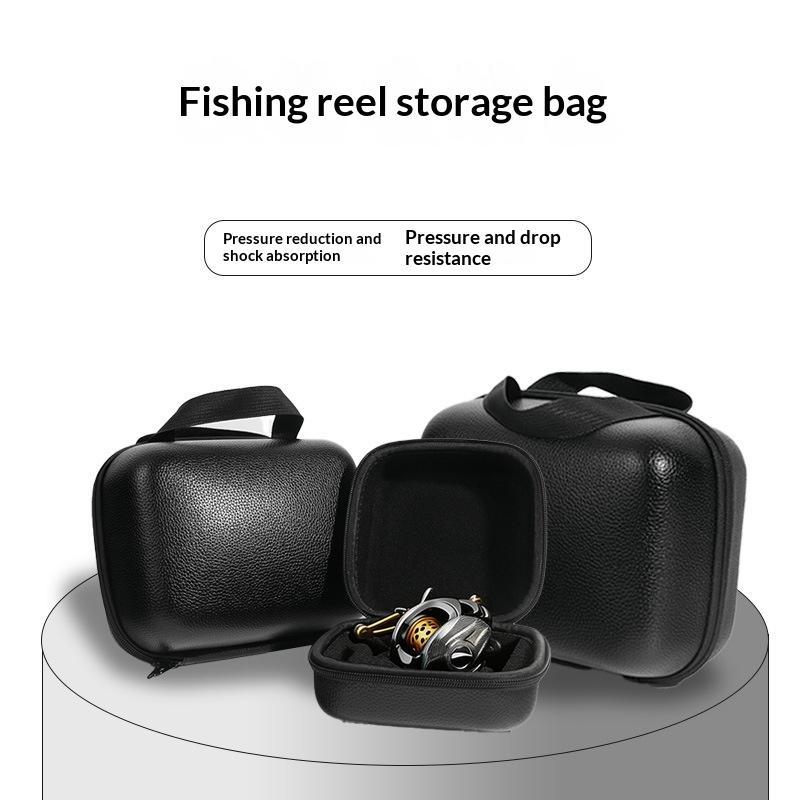 New Hard EVA Fishing Bag Spinn - Reel Cover recension och pris