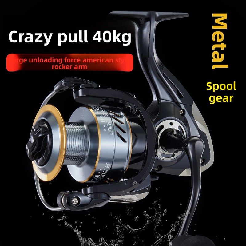 Heavy duty American style cran - Ice Fishing Reel recension och pris