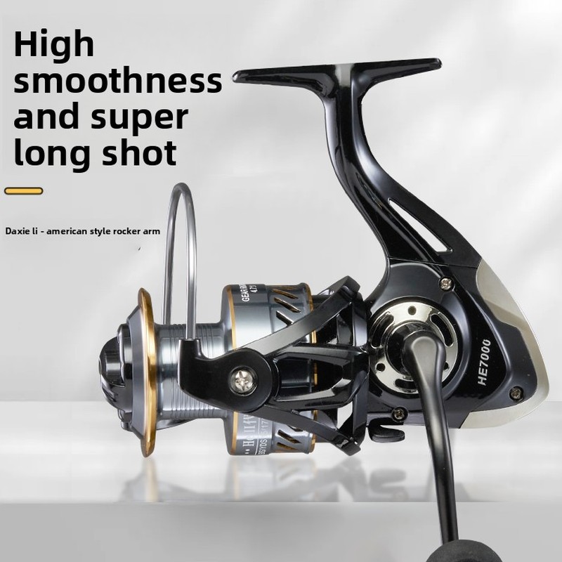 Heavy duty American style cran - Ice Fishing Reel recension och pris