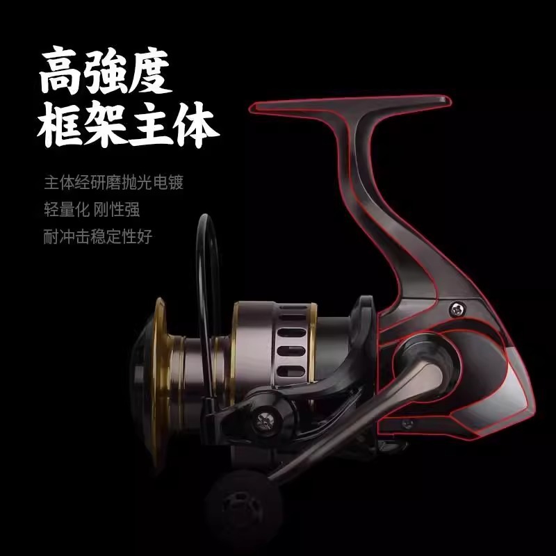 Full Metal Spinning Fishing Re - Surf Reel recension och pris