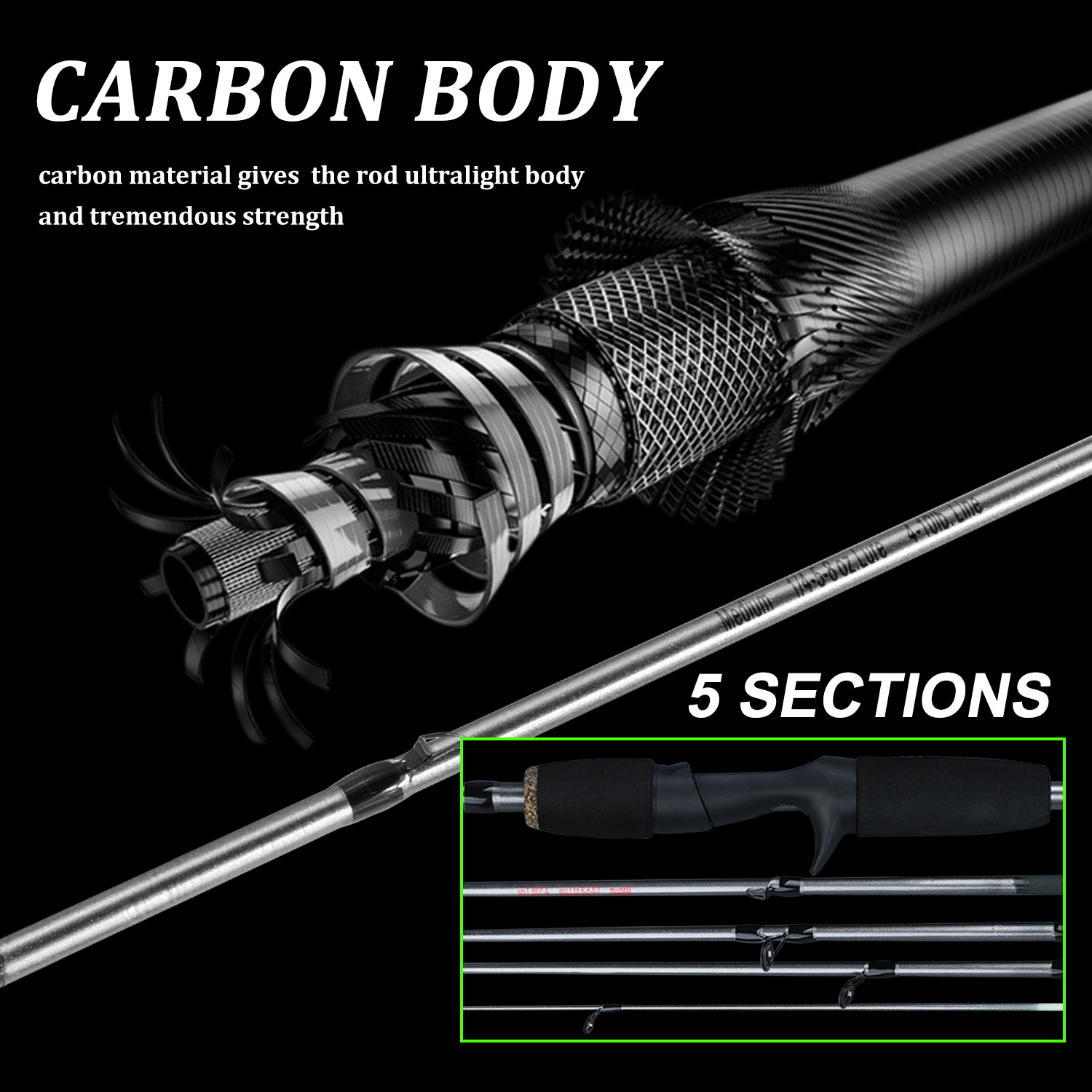 Sougayilang Fishing Rod Combo  - Conventional Reel recension och pris