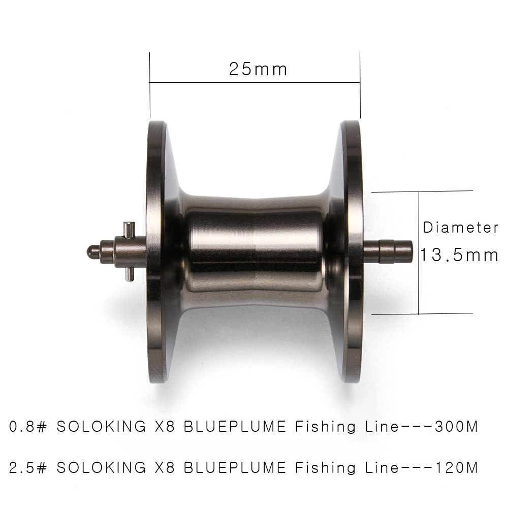 SOLOKING ASHMOON Deep Spool 5. - Reel Spare Spool recension och pris