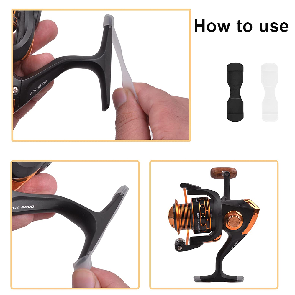 40/100Pcs Rubber Fishing reel  - Trolling Reel recension och pris