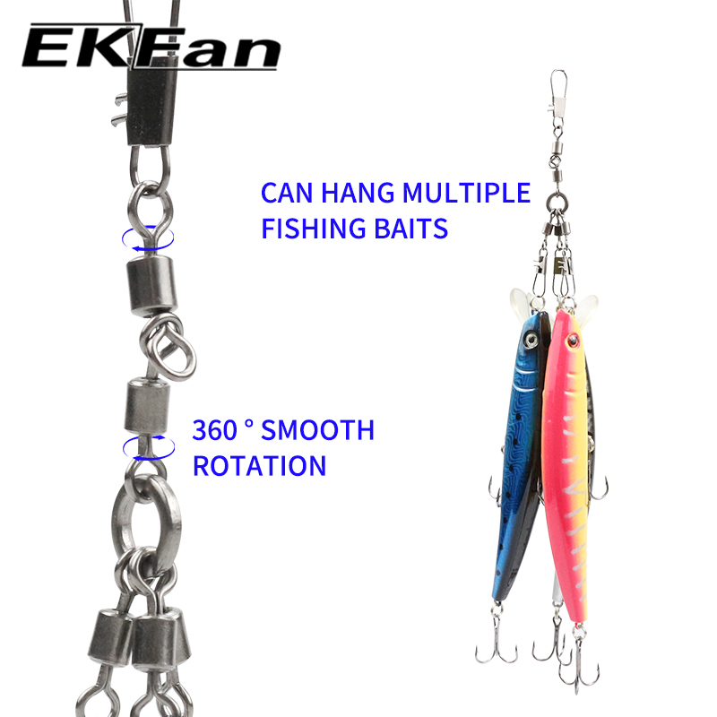 EKFan 5pcs Eight-shaped Ring C - Conventional Reel recension och pris